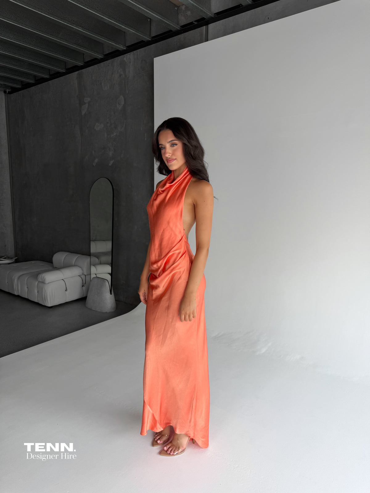 Gaia Dress - Papaya