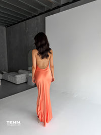 Gaia Dress - Papaya