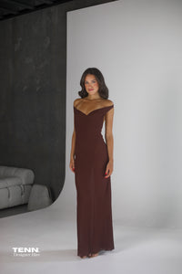 Brielle Dress - Espresso