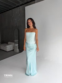 Huxley Gown - Aqua