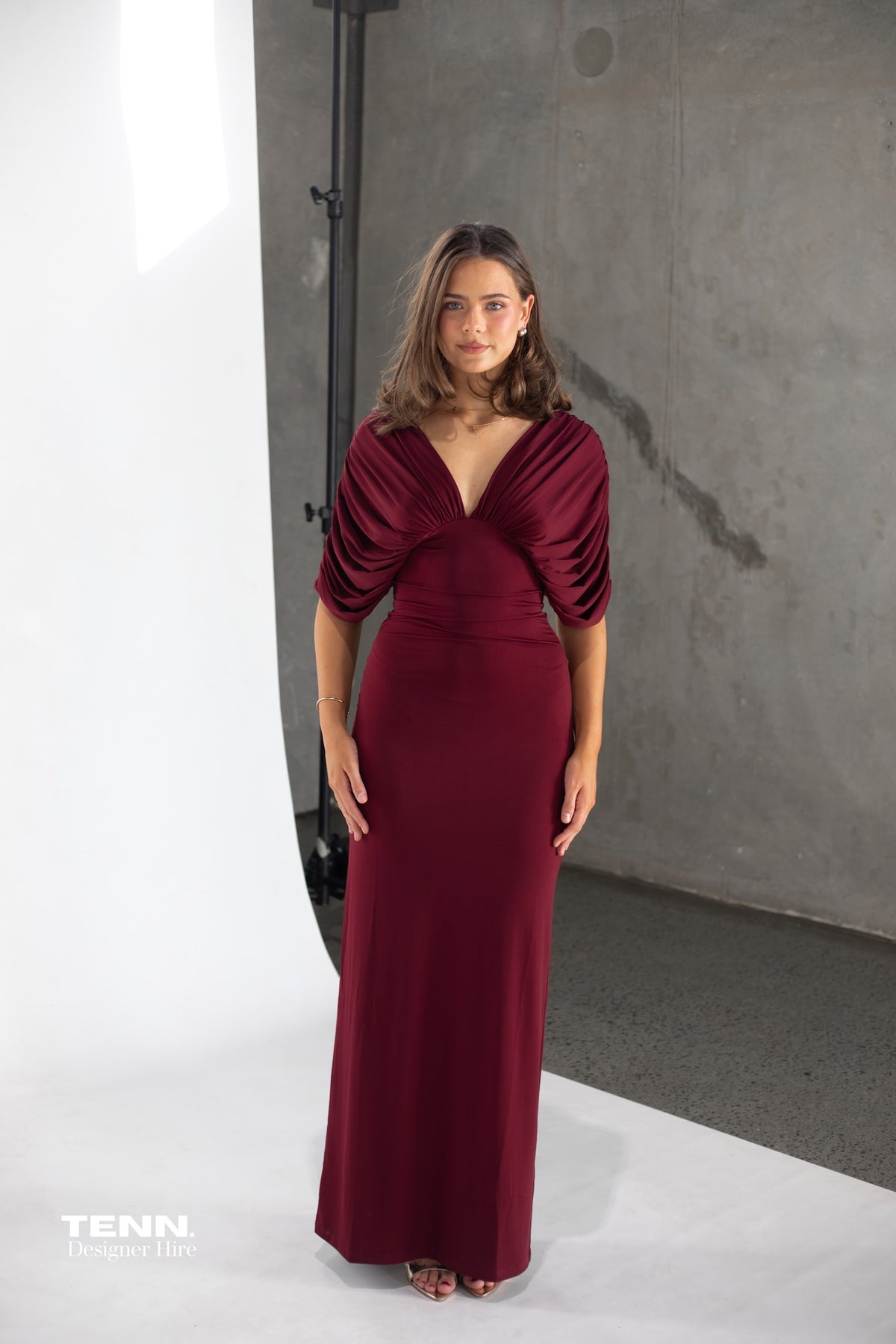 Neve dress - Burgundy