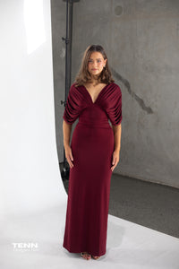 Neve dress - Burgundy