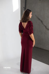 Neve dress - Burgundy