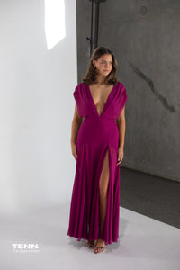 Gia Dress - Fuchsia