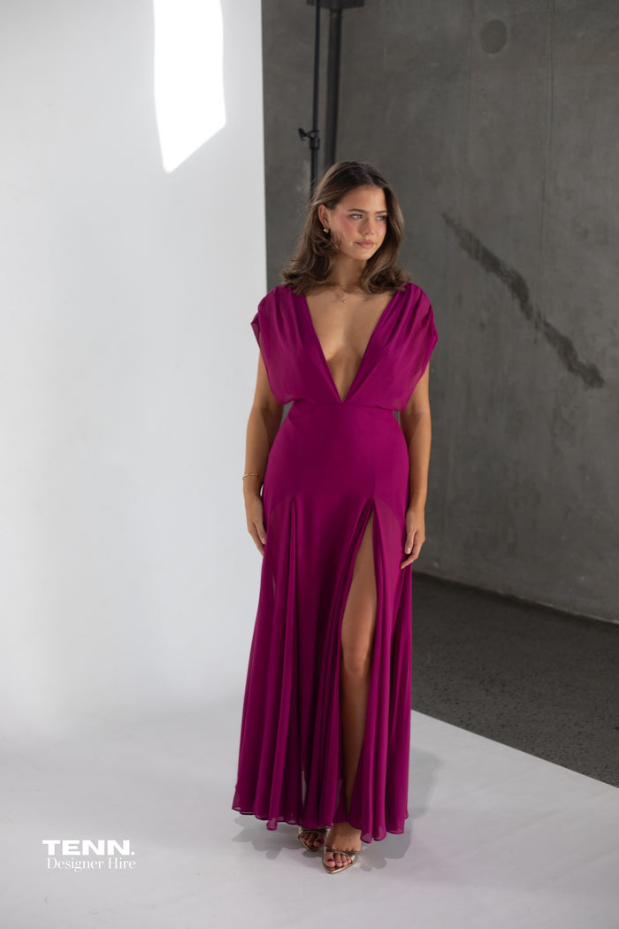 Gia Dress - Fuchsia