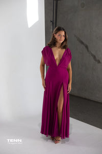 Gia Dress - Fuchsia