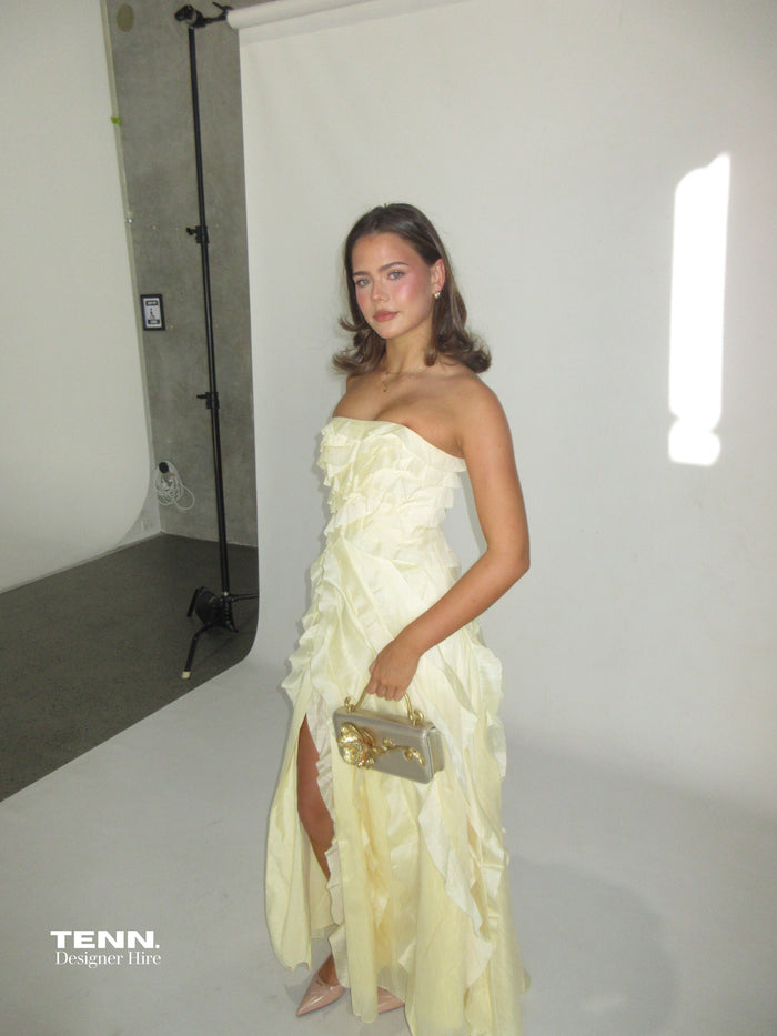 Allairie Gown - Butter Yellow