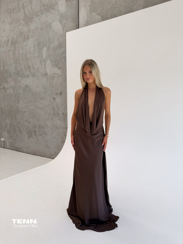 Kaia Dress - Chocolate