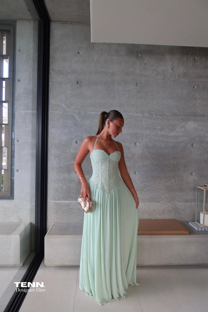 Faye Dress - Mint