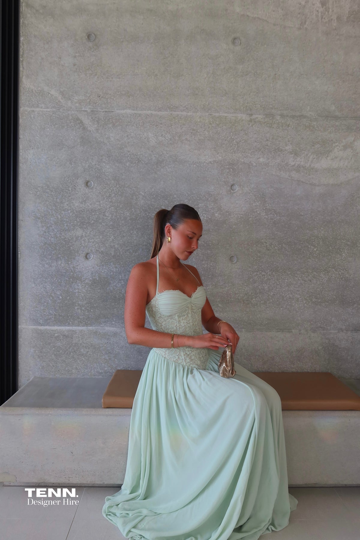 Faye Dress - Mint
