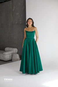 Lia stublla green dress