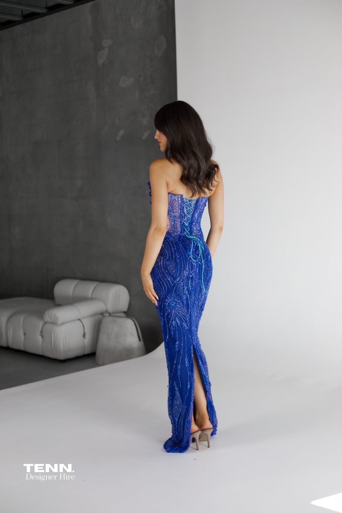 Albina Dyla Sapphire Temptation Gown TENN. Albina Dyla Sapphire Temptation Gown TENN.