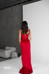 Lia Stublla corset formal dress