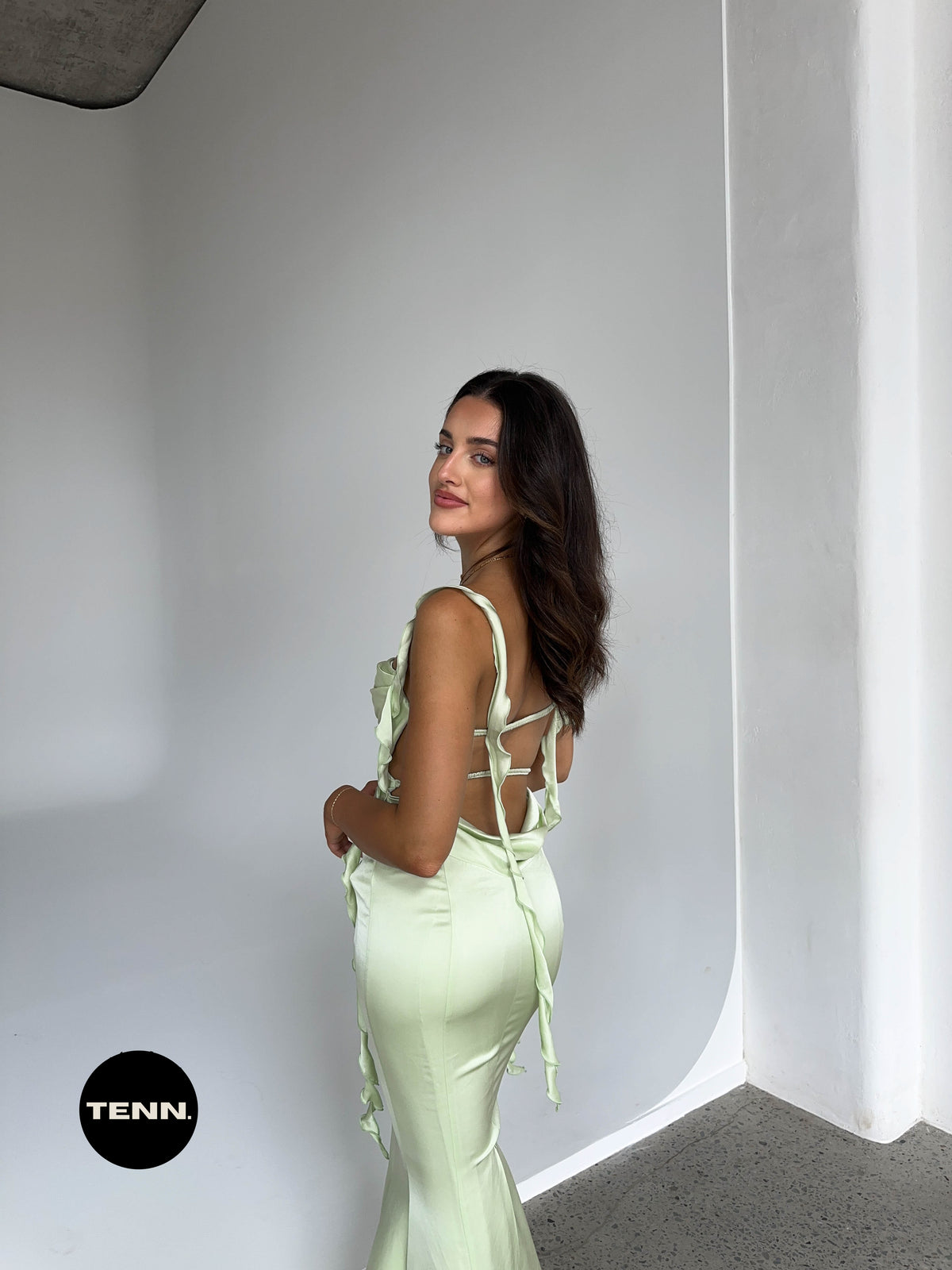 Caroline Dress - Light Green