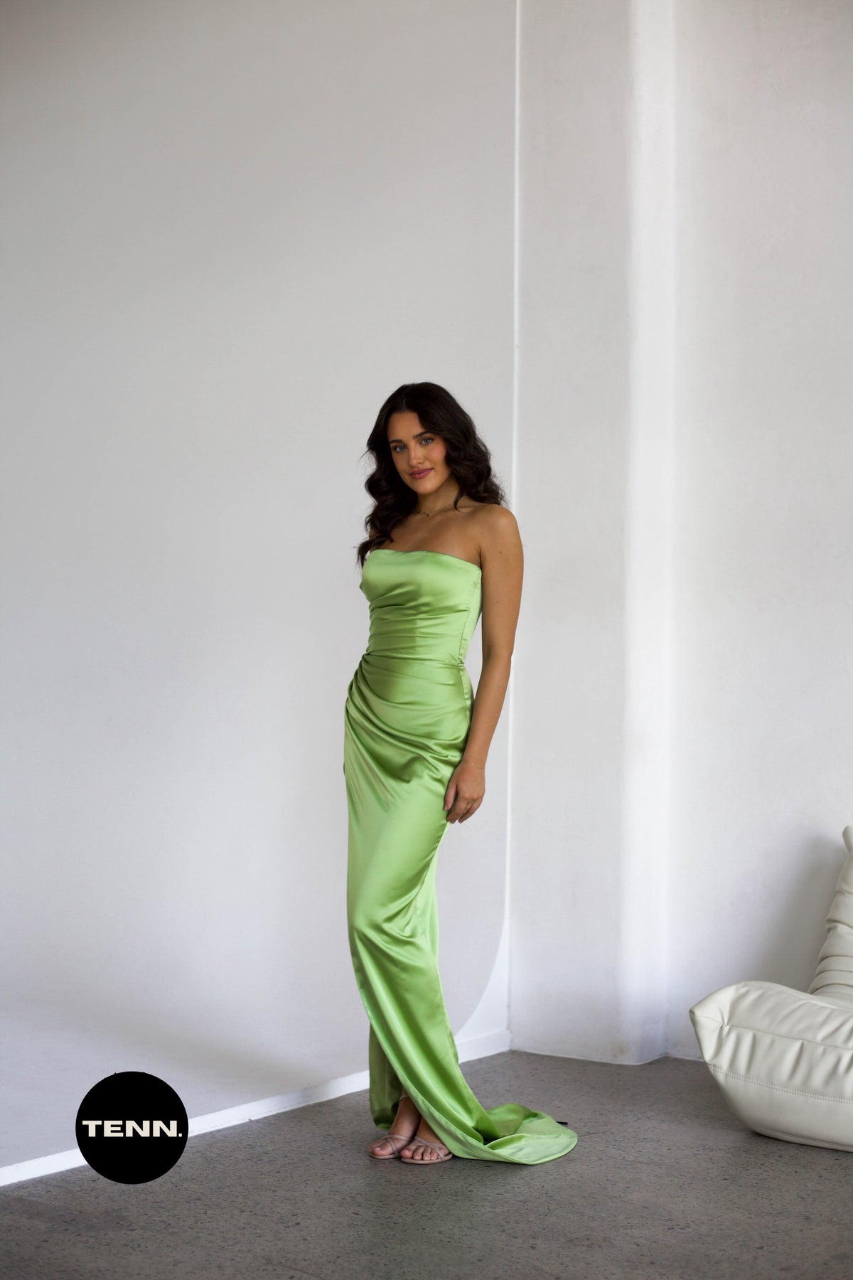 Light Green Lia Stublla Dress Hire