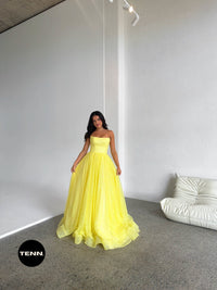 Yellow Ball Gown 