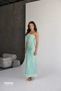 Elizabeth Dress- Malachite