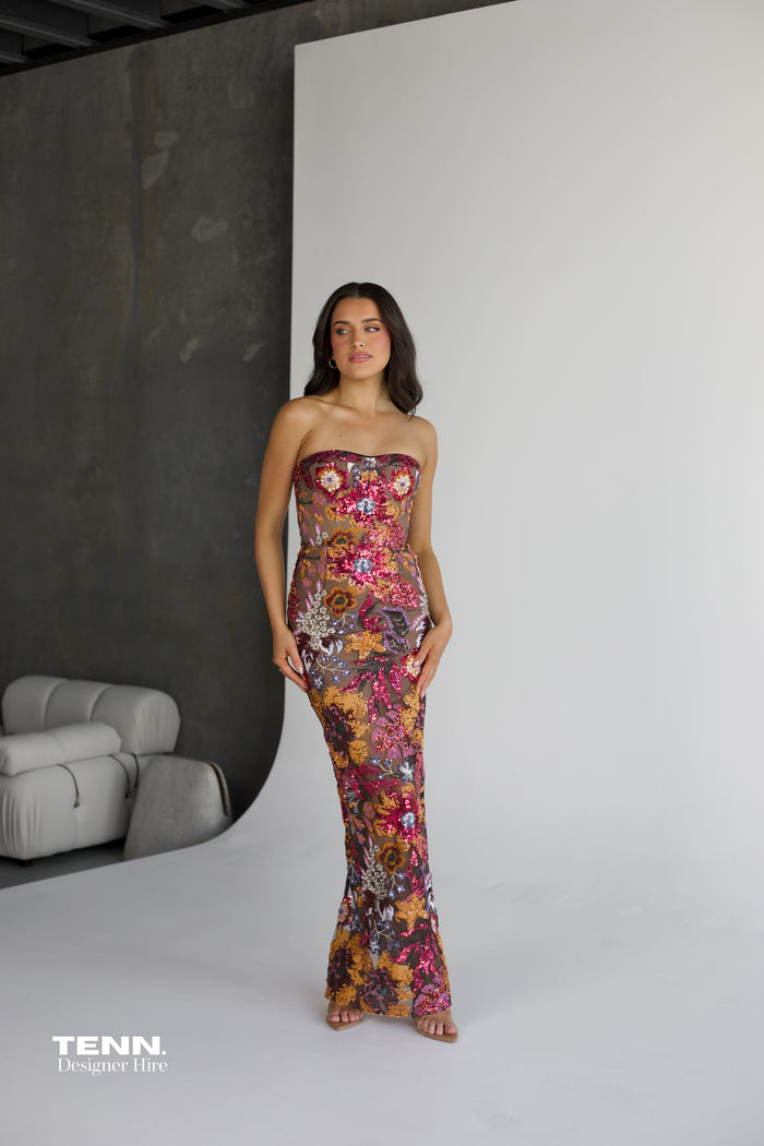 Bronx and Banco Dahlia gown