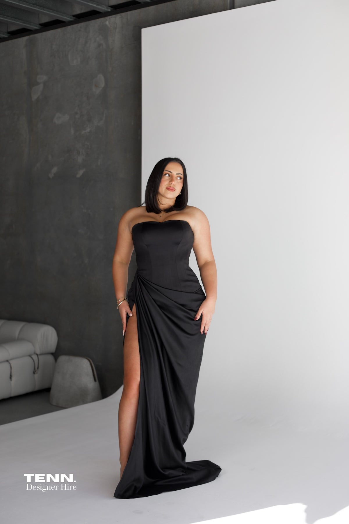 Bianca gown - Black