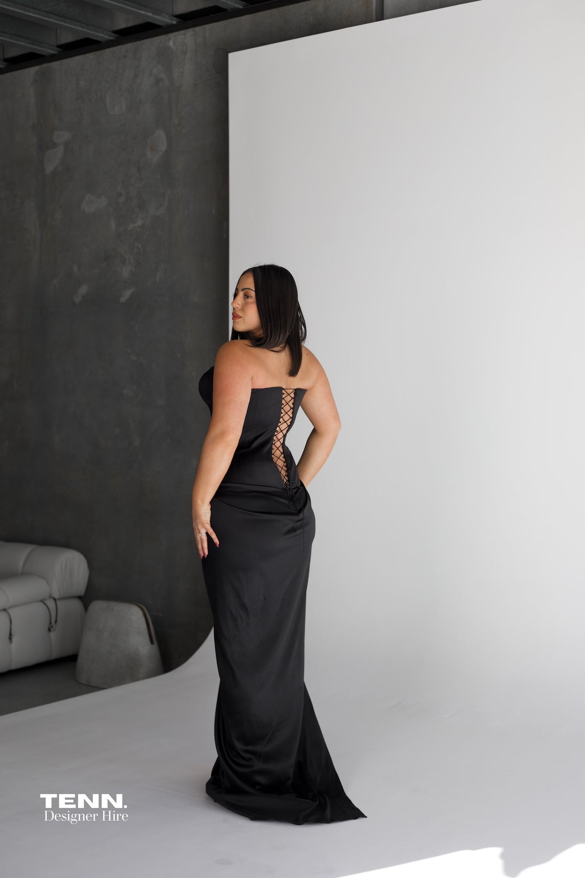Bianca gown - Black