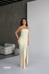Miranda Gown - Lemon