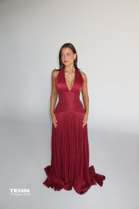 TENN Exclusive Victoria Gown in Red TENN Designer Hire