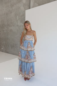 Zimmermann Daylight Tiered Maxi Dress Hire TENN Designer Hire