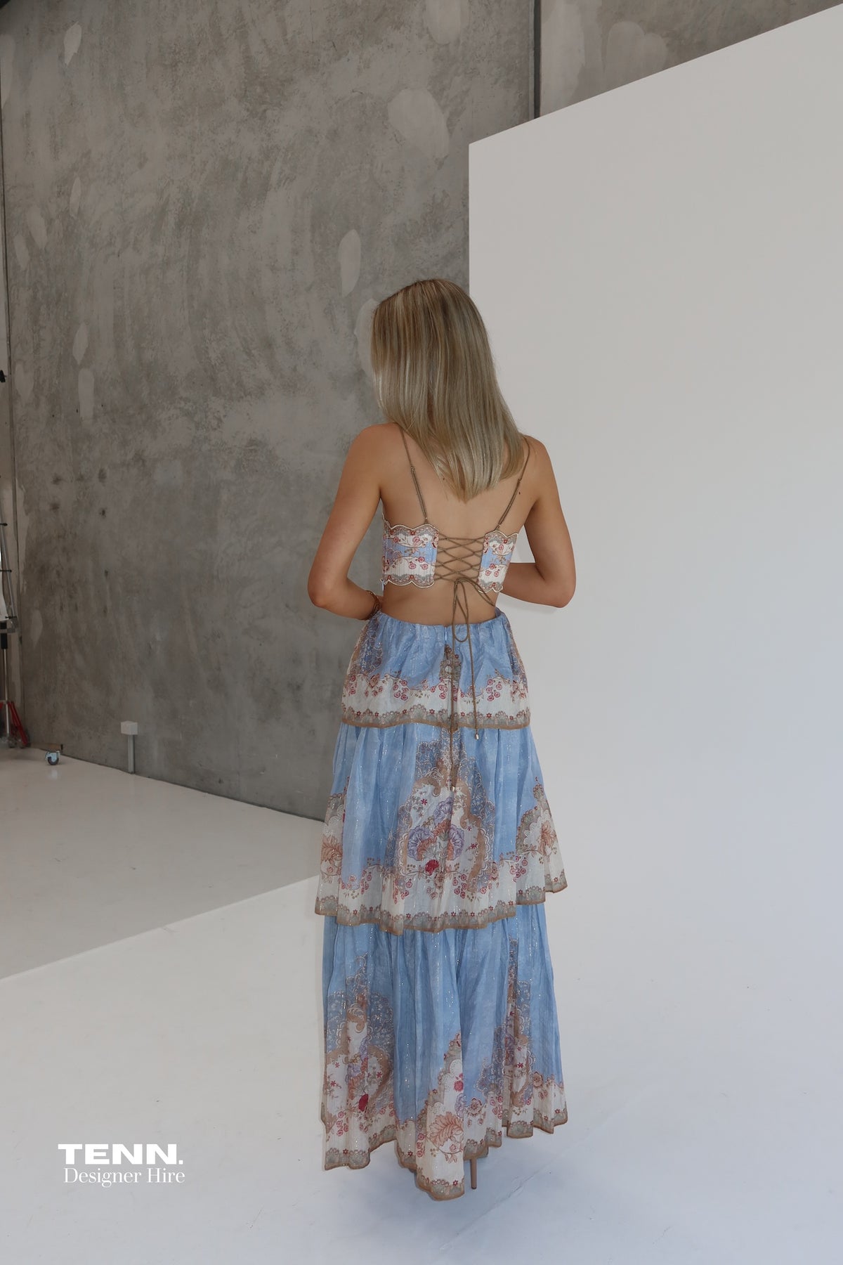 Zimmermann Daylight Tiered Maxi Dress TENN Designer Hire