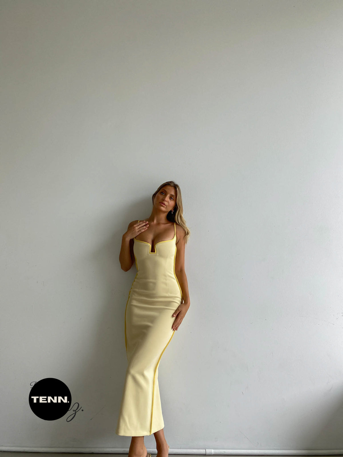 Marlo Dress - Yellow