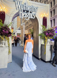 Ophelia Lace gown - French Blue