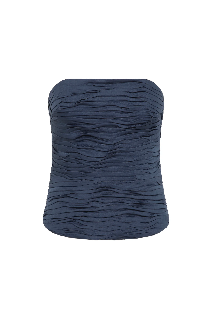 Sunbeam Bustier & Violette Bubble Skirt Set - Slate