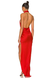 Red formal dress hire