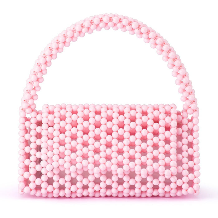 Amrita Beaded Clutch - Pink