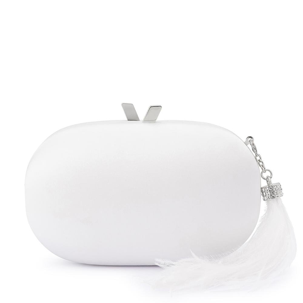 Jenna Clutch - White