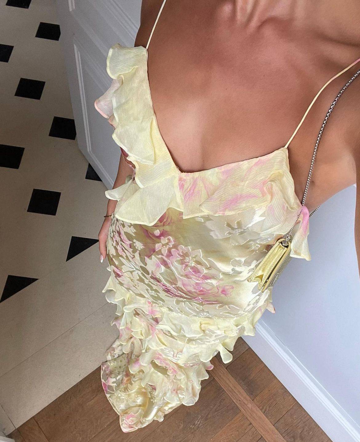 EX HIRE - Rialto Dress - Lemon