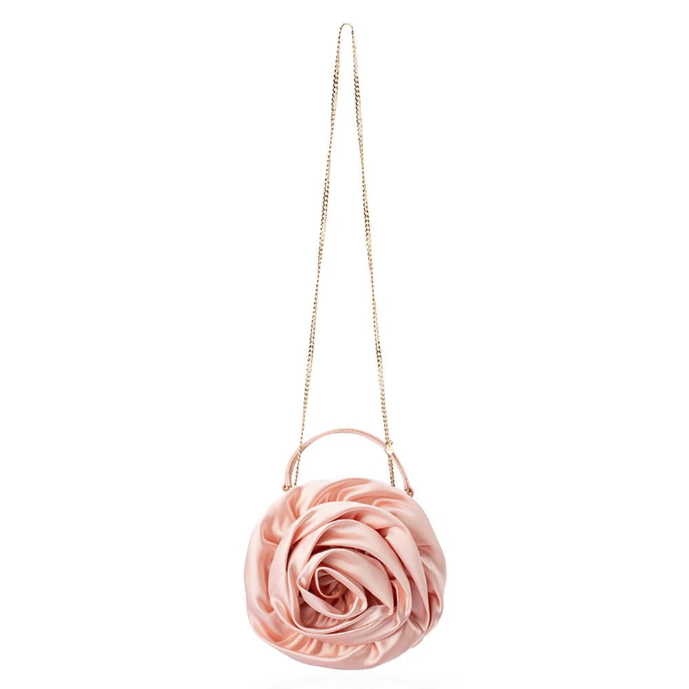 Rosita Rosette Bag - Blush