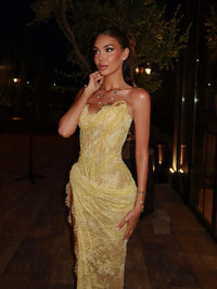 Serena Couture Gown - Daffodil