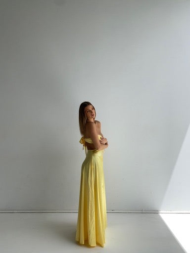 Lucy dress yellow