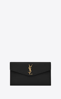 YSL BLACK CLUTCH HIRE