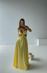 Lucy dress lemon hire